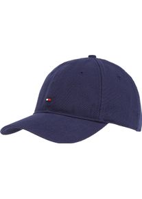 Tommy Hilfiger Damen Baseball Cap "TH FLAG SOFT 6 PANEL CAP", blau, casual, unifarben, Web, Baumwolle, Caps, Mit festem Schirm