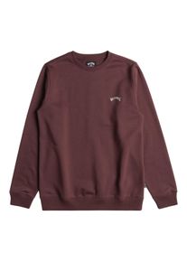 Billabong Herren Sweatshirt "Arch", rot, Gr. XS, 60% Polyester, 40% Baumwolle, Sweatshirts