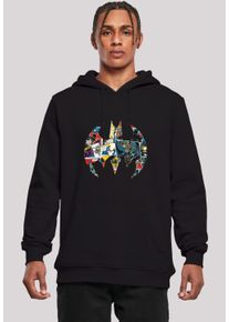 F4NT4STIC Herren Sweatshirt "DC Comics Batman Comic Book Logo", schwarz, casual, Gr. XXL, Obermaterial: 65% Baumwolle, 35% Polyester, Sweatshirts,