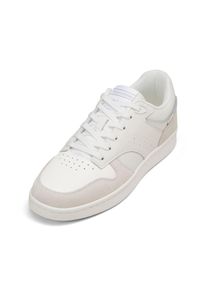 Marc O'Polo MARC O'POLO Herren Sneaker "aus hochwertigem Rindleder", Gr. 42, weiß, Obermaterial: 100% Leder (Rind), unifarben, Schuhe