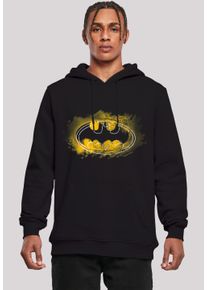 F4NT4STIC Herren Sweatshirt "DC Comics Batman Spray Logo", schwarz, casual, Gr. L, Obermaterial: 65% Baumwolle, 35% Polyester, Sweatshirts,