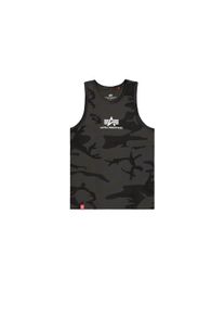 Herren Muscleshirt "Alpha Industries Men - Tanks Basic Tank Camo", schwarz, Gr. XXL, Alpha Industries, Obermaterial: 100% Baumwolle, Shirts