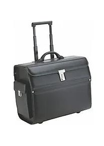 Alassio Trolley-Koffer MONDO 46 x 22 x 38 cm Schwarz