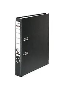 Falken Ordner Schmal DIN A4 50 mm Schwarz 2 Ringe 11285285 Kunststoff