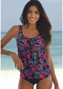 Venice Beach Oversize-Tankini-Top 'Summer' blau Gr. 36. Ohne Bügel
