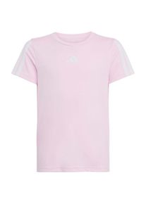 Adidas Train Essentials 3-Stripes T-Shirt Funktionsshirt Kinder (Gr 116 |rosa)