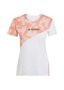 adidas terrex Terrex TRK Pro Tee Laufshirt Damen (Gr S |weiß)