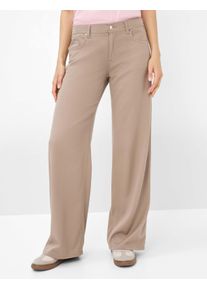 Brax Damen Five-Pocket-Hose Style MORGAN TAUPE, hellbraun, Gr. 46K