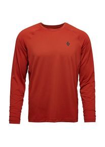 Black Diamond Alpenglow L/S Crew Longsleeve Herren (Gr S |rot)