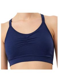 Mandala Infinity Bra Sport-BH Damen Yoga (Gr L |blau/beige)