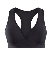 WINSHAPE Damen Sport-BH "PUSB102-Schwarz", schwarz, Gr. S, 80% Polyester, 20% Elasthan, BHs, Push-up BH mit integrierten Einlagen