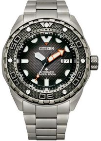 Citizen Herren Automatikuhr "Promaster Mechanical Diver", silber, Armbanduhren, Armbanduhr, Herrenuhr, Taucheruhr, bis 20 bar wasserdicht, Saphirglas