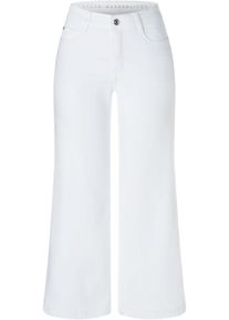 MAC Damen Weite Jeans "DREAM culotte", weiß, casual, Gr. 46, unifarben, Denim/Jeans, Obermaterial: 75% Baumwolle, 12% Modal, 9% Polyester, 4%