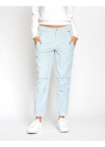 Gang Damen Relaxhose "Gang Hosen Relaxed 94GERDA CARGO"snow blau, Gr. 25, 98% Baumwolle, 2% Elasthan, Hosen