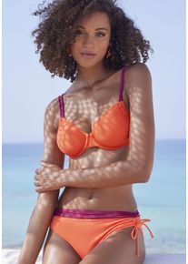 s.Oliver Bikini-Hose »Yella«, mit kontrastfarbenen Details und seitlich regulierbar
