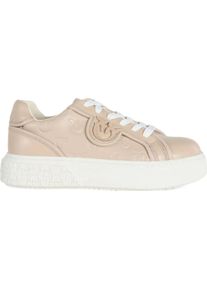Pinko Low-Top Sneaker - Flat Shoes Nude - Gr. 38 (EU) - in Wei&szlig; - f&uuml;r Damen
