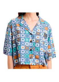 Quiksilver Tilebloom Dad Crop S/S Hemd Damen (Gr XL |bunt)