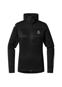 Haglöfs Fleecejacke Haglöfs L.I.M Mid Multi Hood Damen (Gr XS |schwarz)