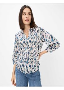 Brax Damen Bluse Style VELIA taupe, mehrfarbig, Gr. 34