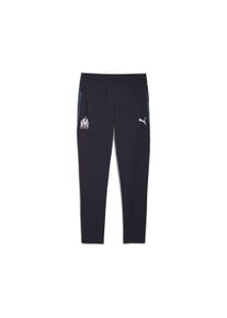 Puma Herren Sporthose "Olympique de Marseille Trainingshose Herren"new navy weiß blau, Gr. XS, Obermaterial: 100% Polyester; Taschenfutter: 100%