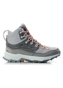 Jack Wolfskin Cyrox Texapore Mid Wanderschuhe Damen (Gr 6 |grau |wasserdicht)