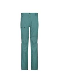 CMP 4-Way Stretch Zip Off Pant Zip-Off-Hose Damen (Gr 46 |türkis)