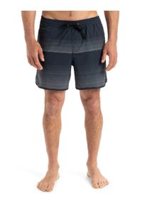 Quiksilver Herren Boardshorts "Surfsilk Scallop 16""schwarz navy tijuana, Gr. XS, 92% Polyester, 8% Elasthan, Hosen