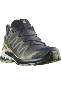 Salomon Trailrunningschuh "XA PRO 3D V9 GORE-TEX", Gr. 49india ink, olive night, aloe wash, Synthetik, Textil, sportlich, Schuhe, wasserdicht