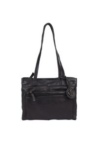 Harbour 2nd Damen Shopper "Zea", grau, Rindsleder, Taschen, Henkeltasche, Schultertasche, Handtasche Damen