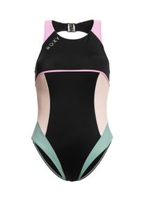 Roxy Damen Badeanzug "Roxy Active Tech", grau, Gr. XS, 78% Polyamid, 22% Elasthan, Badeanzüge