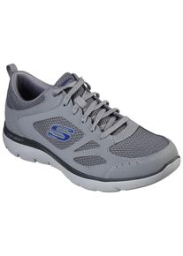 Skechers Herren Sneaker "Summits-South Rim", Gr. 41, grau, Textil, Leder, sportlich, Schuhe, Freizeitschuh, Halbschuh, Schnürschuh im modernen