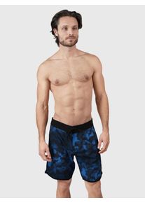 Brunotti Herren Badeshorts, blau, sportlich, Gr. XXL, gemustert, Polyester, Badehosen