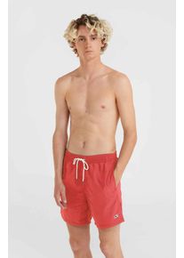 O`Neill O'NEILL Herren Badeshorts "VERT 16'' SWIM SHORTS", rot, sportlich, Gr. XXL, Obermaterial: 100% Polyamid, Badehosen, mit Druckknopf