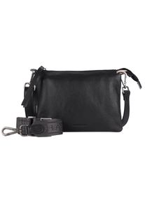 Harbour 2nd Damen Umhängetasche "Mirela", grau, Rindsleder, Taschen, Schultertasche, Handtasche Damen, Mini Bag