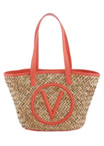 Valentino Handbags VALENTINO BAGS Damen Shopper "SHOPPING SAMUELA"natur, coral, Polyurethan, Taschen, Henkeltasche, Schultertasche, Handtasche Damen