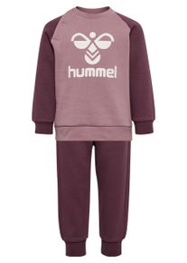 Hummel Kinder Jogginganzug "HUMMING CREWSUIT", braun, sportlich, Gr. 56, Obermaterial: 70% Baumwolle, 30% Polyester, Sportanzüge, für Kinder