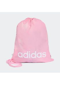 Umhängetasche "LINEAR GYMSACK", adidas Performancetrue pink, weiß, Obermaterial: 100% Polyester, Taschen