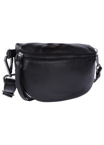 Harbour 2nd Damen Umhängetasche "Paulette", grau, Rindsleder, Taschen, Schultertasche, Mini Bag, Handtasche Damen