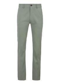 BOSS Orange Herren Chinohose "slim", grün, casual, Gr. 30, unifarben, Web, Obermaterial: 97% Baumwolle, 3% Elasthan, Hosen, mit Gesäßtaschen
