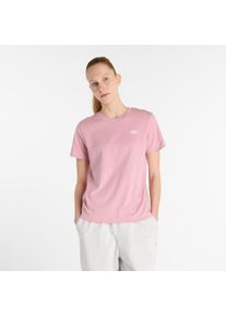 New Balance Damen T-Shirt "Sport Essentials Jersey T-Shirt"pink taffy, sportlich, Gr. M, Obermaterial: 100% Baumwolle, Shirts