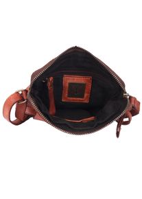 Harbour 2nd Damen Umhängetasche "Ellis", braun, Rindsleder, Taschen, Mini Bag, Schultertasche