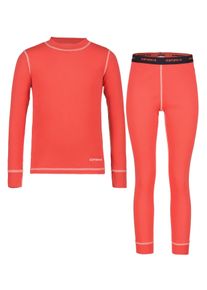 Icepeak Kinder Shirt & Hose "Icepeak IVESDALE JR", lila, sportlich, Gr. 176, Jersey, Obermaterial: 100% Polyester, KOB Set-Artikel