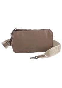 Damen Umhängetasche "Crossbody CARRY OVER SHEEP NATURAL", Liebeskind Berlin, grau, Leder, Taschen
