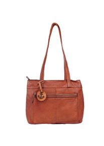 Harbour 2nd Damen Shopper "Zea", braun, Rindsleder, Taschen, Henkeltasche, Schultertasche, Handtasche Damen