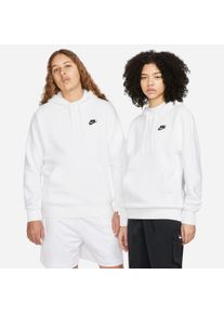 Nike Sportswear Herren Kapuzensweatshirt "CLUB FLEECE PULLOVER HOODIE", weiß, sportlich, Gr. XXL, Obermaterial: 80% Baumwolle, 20% Polyester,