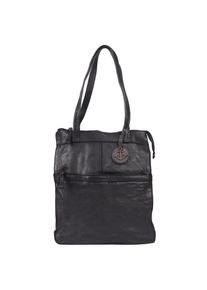 Harbour 2nd Damen Shopper "Franny", grau, Rindsleder, Taschen, Henkeltasche, Rucksack, Schultertasche