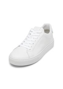 Marc O'Polo MARC O'POLO Herren Sneaker "aus edlem Rindnappaleder", Gr. 40, weiß, Obermaterial: 100% Leder (Rind), Schuhe
