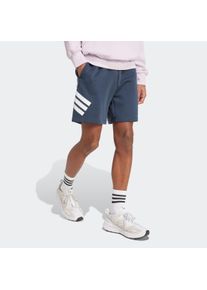 Herren Shorts "M FI 3S SHO", blau, sportlich, Gr. XXL, adidas Sportswear, Obermaterial: 67% Polyester, 33% Baumwolle, Hosen