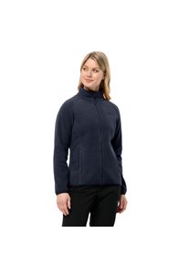 Jack Wolfskin Damen 3-in-1-Funktionsjacke "MOONRISE 3IN1 JKT W", blau, sportlich, Gr. XS, Obermaterial: 100% Polyester, Jacken, mit wasserabweisenden