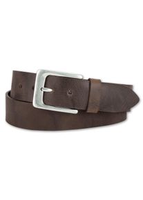 Bernd Götz BERND GÖTZ Damen Ledergürtel, braun, casual,modisch, Gr. 105, unifarben, Leder, Gürtel, mit silberfarbener Schließe